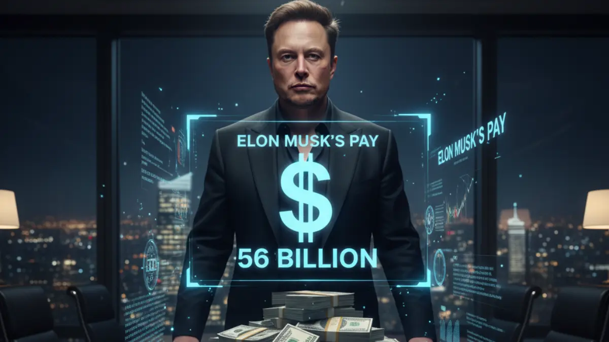 💰 Elon Musk’s $56 Billion Pay Package — The Truth Finally Revealed!