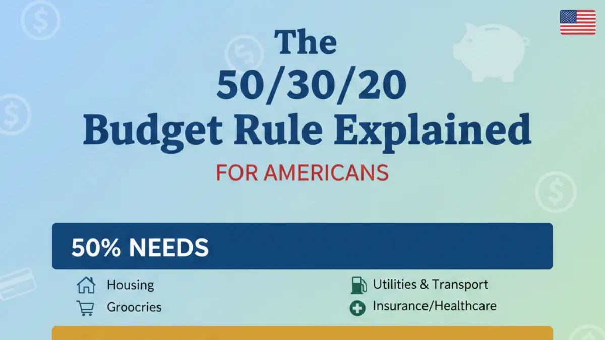 The 50/30/20 Budget Rule Explained for Americans