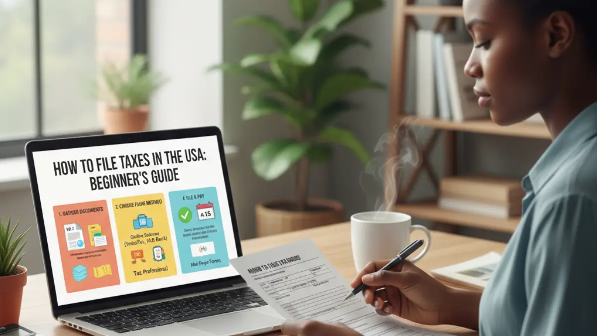 How to File Taxes in the USA (Beginner’s Guide)