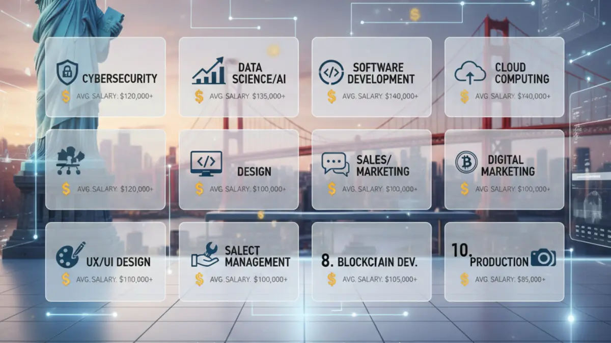 Highest-Paying Skills to Learn Online in the USA