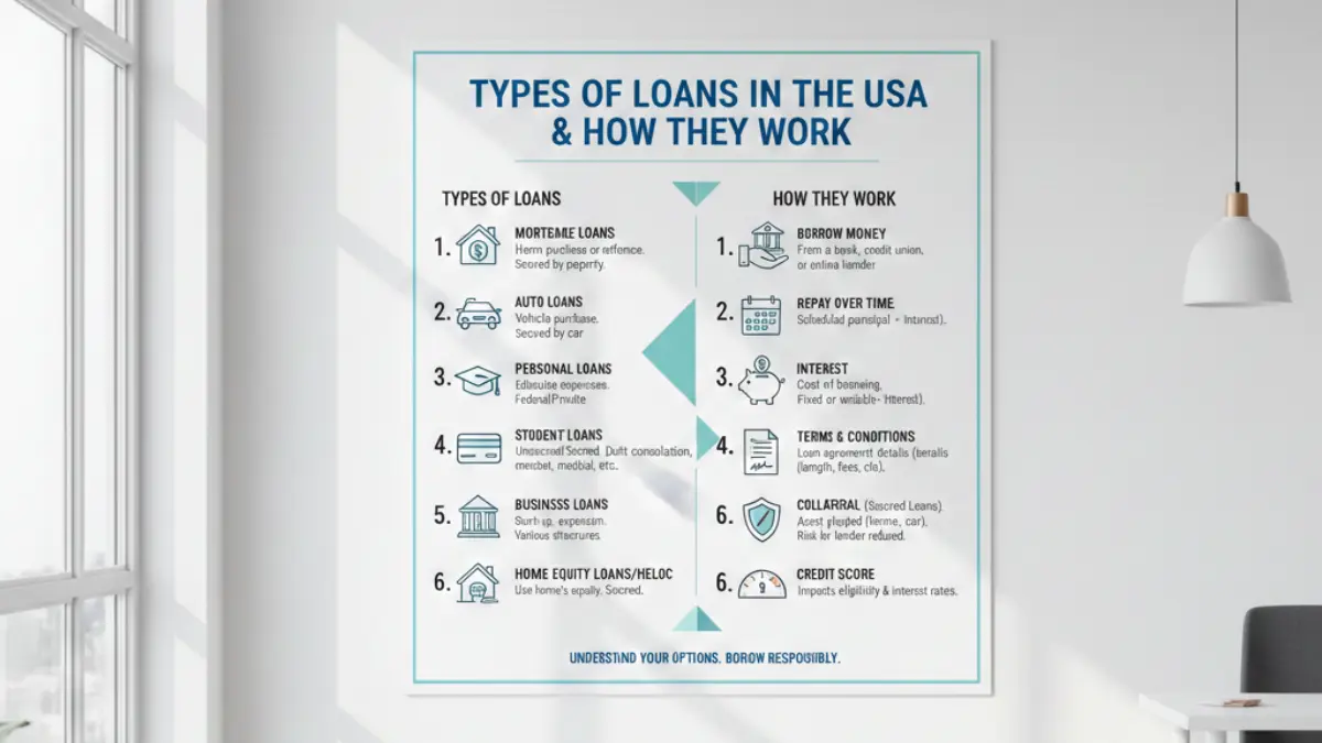Types of Loans in the USA & How They Work