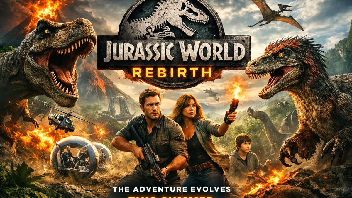 4. Jurassic World Rebirth – Big summer action-adventure hit